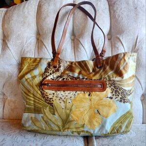 Salvatore Ferragamo Yellow and Gold Shoulder Bag